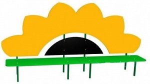 Скамейка «Подсолнух»       
