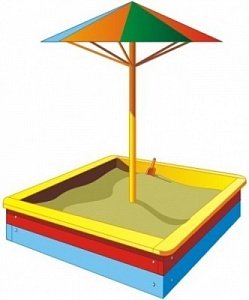 Песочница с грибком №1